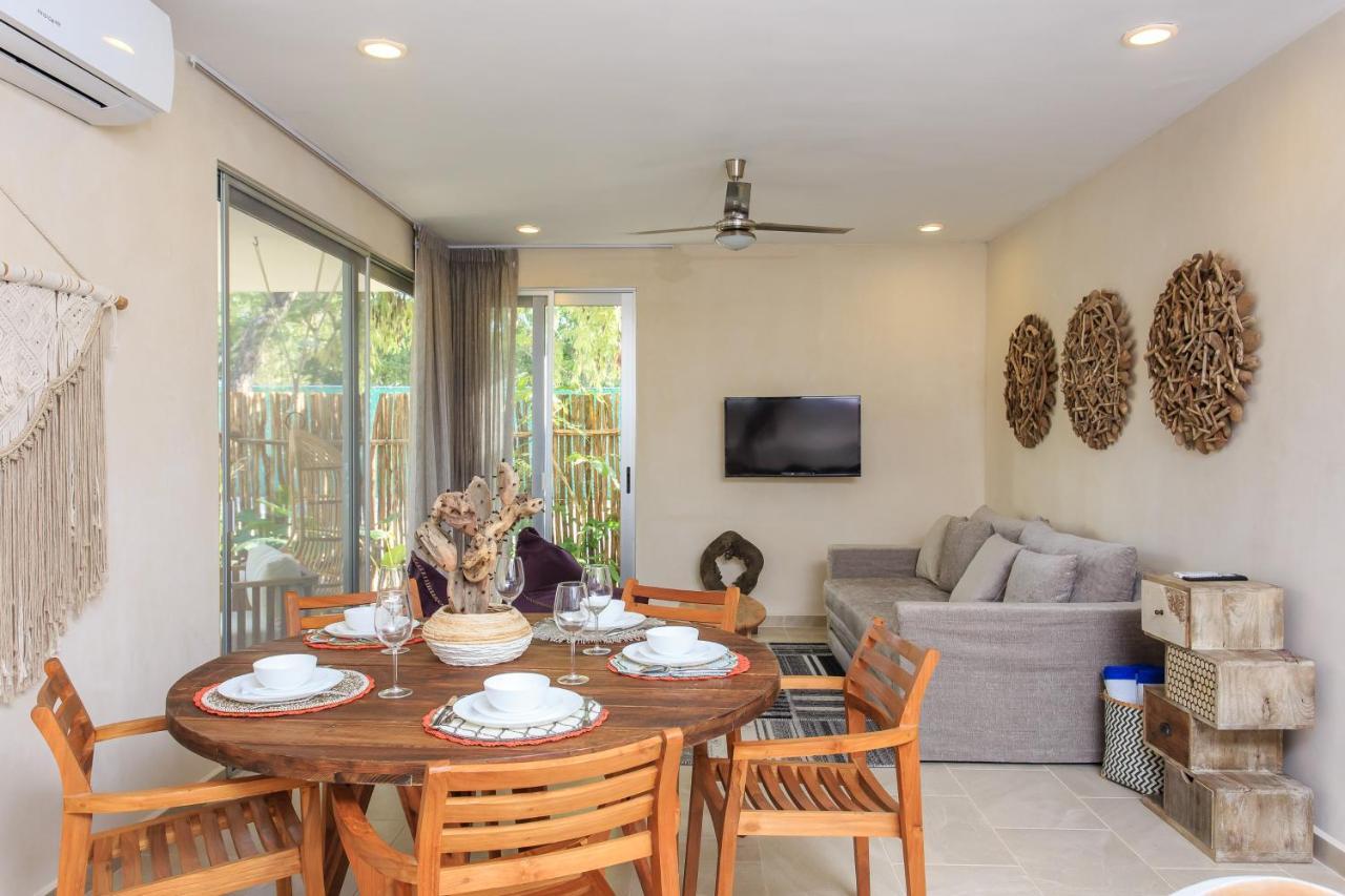 Charming Nature-Inspired Condos With Sultry Surroundings By Stella Rentals Tulum Zewnętrze zdjęcie